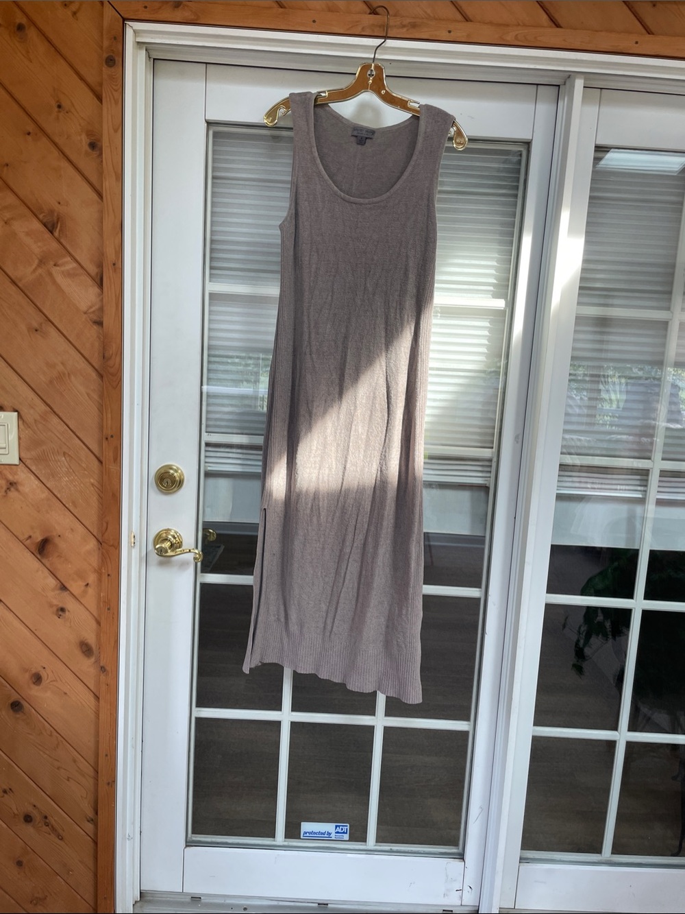 Barefoot Dreams Sleeveless Maxi Dress in Taupe